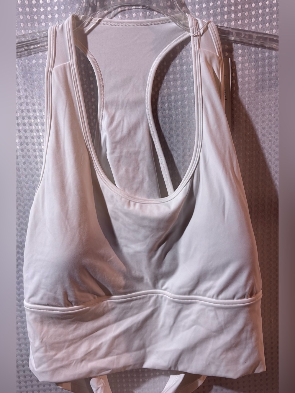 NWT Halara 3X White Cloudful Bra Top